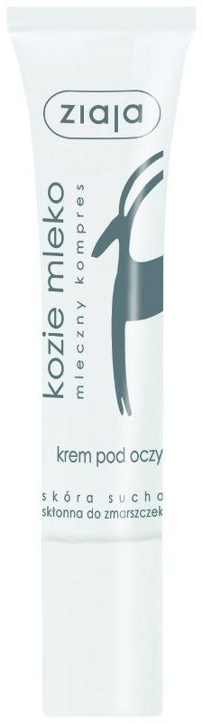 Goat's milk-eye cream, 15 ml capacity.