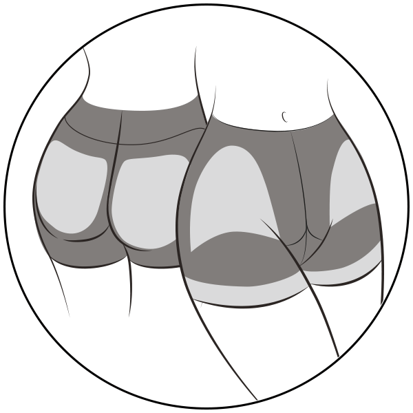 Sheer Shaping Tights - Booty Lifting - 15 denier - BODY LIFT-UP