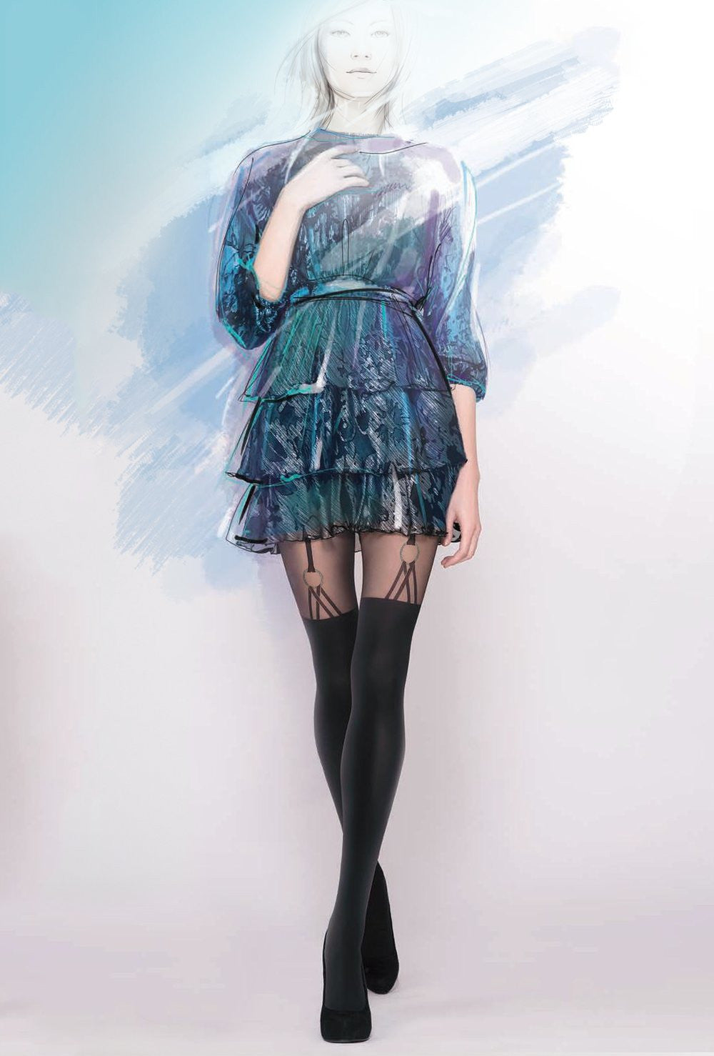 Girl-up v.26 - patterned tights