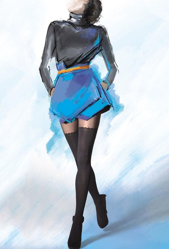 Girl-up v.11 - patterned tights