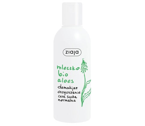 Makeup remover milk bio aloe vera, 200 ml.