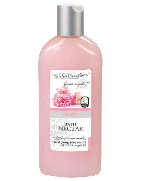 Eco recipe Peony - bath and shower nectar 300 ml.