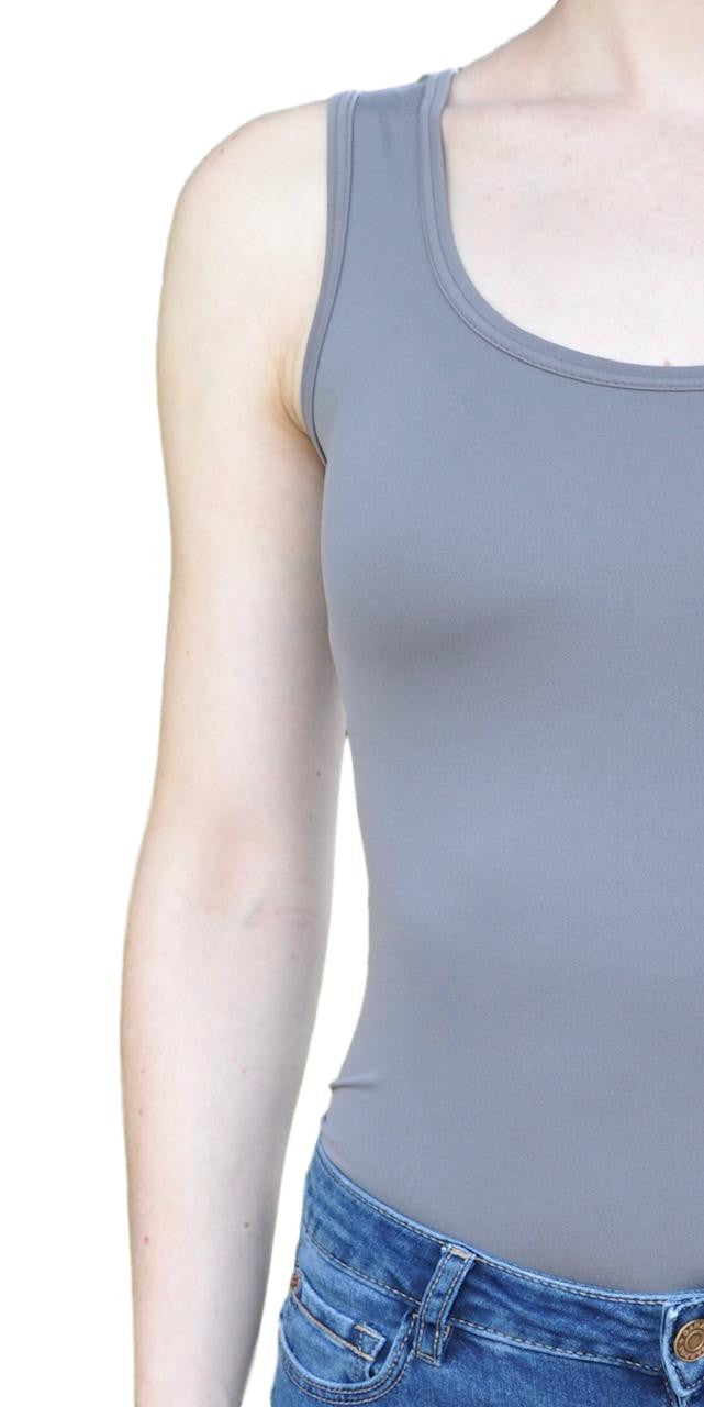Seamless Tank Top, color: grigio