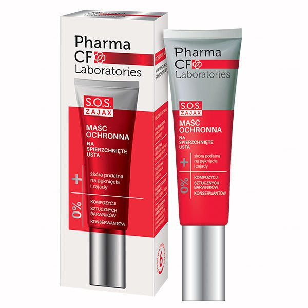 PharmaCF Laboratories S.O.S. Zajax - protective ointment for chapped lips, 15 ml capacity