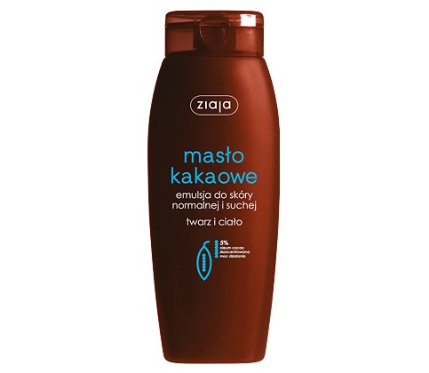 Masło kakaowe- emulsja do twarzy i ciała, poj. 200 ml.
