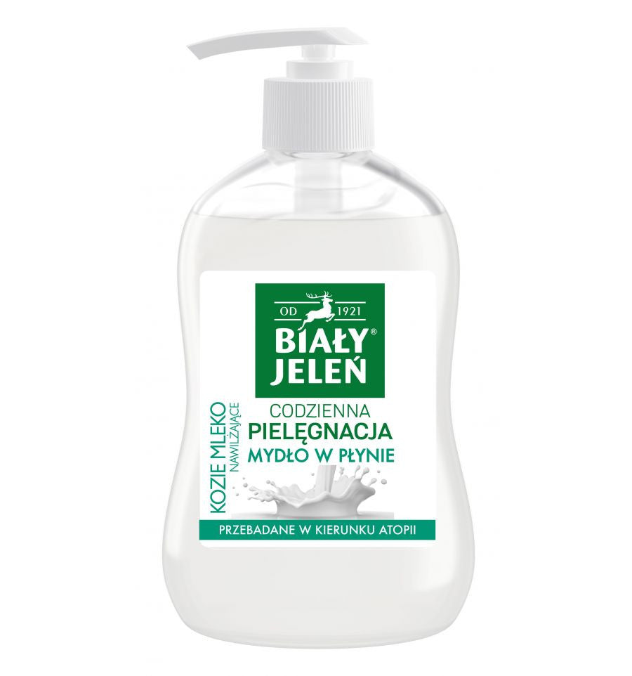 Biały Jeleń Goat Milk liquid soap, capacity 300 ml