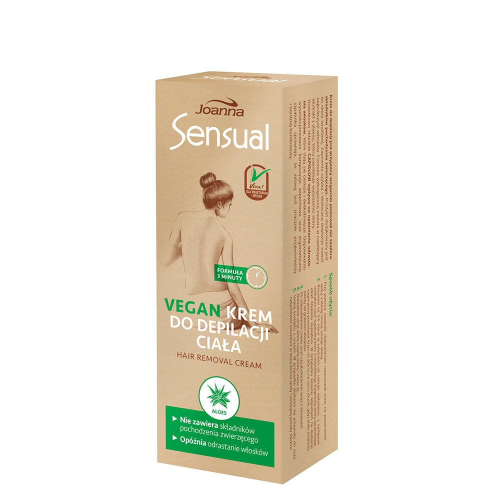 Joanna Sensual - krem do depilacji ciała VEGAN, poj. 100 g