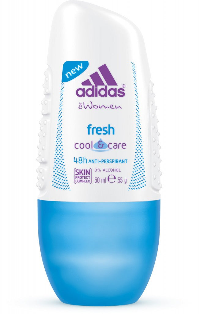 Adidas Fresh Cool & Care - women's anti-perspirant roll-on, 50 ml