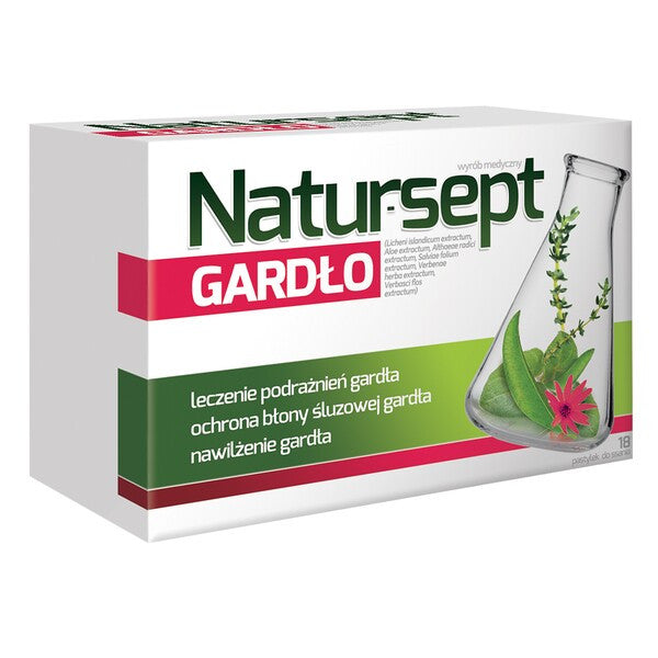 Natur-sept Throat - lozenges, 18 pcs.