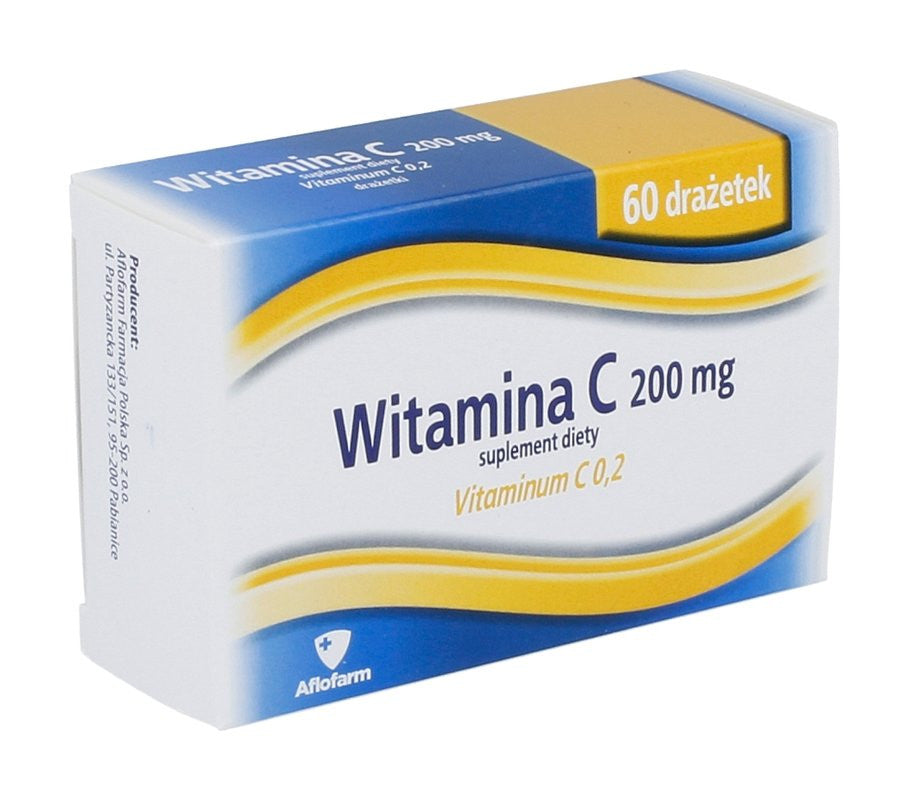 Witamina C 200 mg - suplement diety, tabletki, 30 szt.