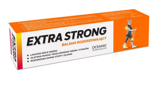 Extra Strong - balsam rozgrzewający, 40 g