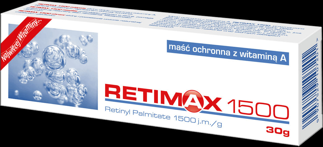 Retimax 1500 - protective ointment with vitamin A, 30 g