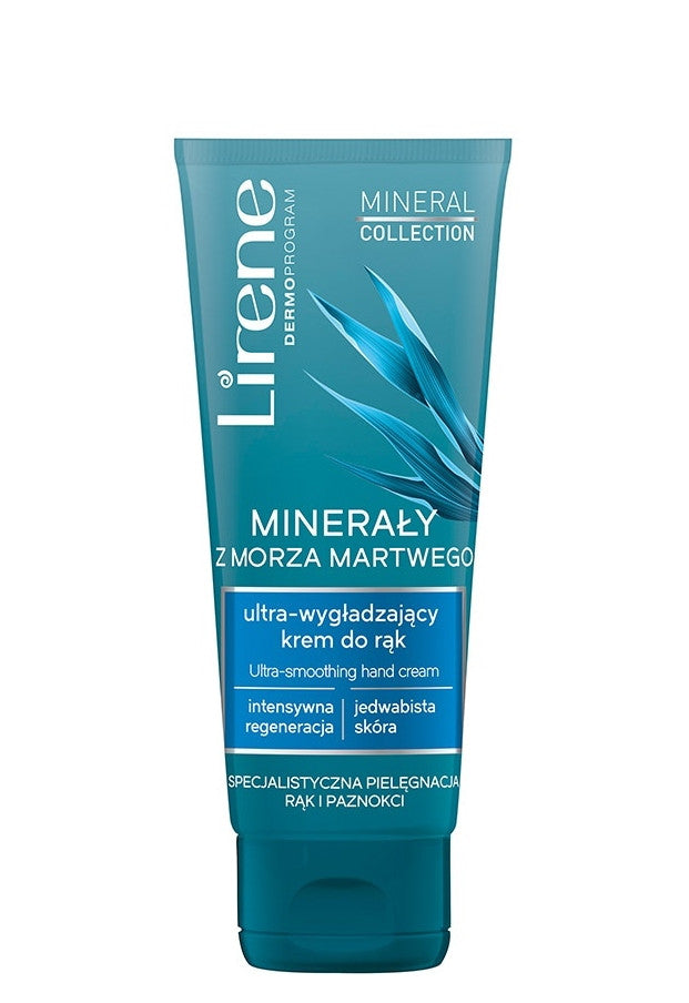 Lirene Mineral Collection - ultra wygładzający krem do rąk z minerałami z Morza Martwego, poj. 75 ml