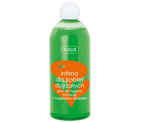 Intima - liquid for intimate hygiene with calendula, capacity 500 ml.