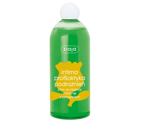 Intima - intimate hygiene liquid with camomile, capacity 500 ml.