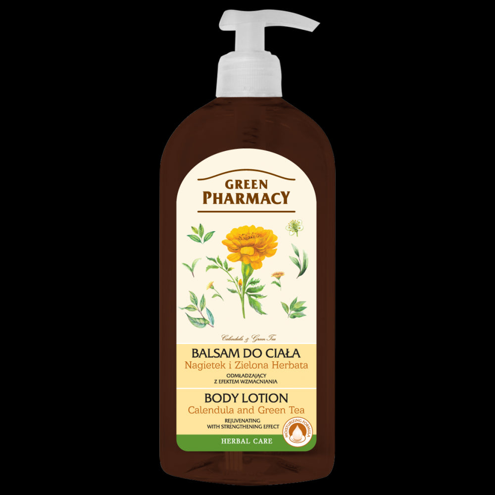 Green Pharmacy - body lotion calendula and green tea, 500 ml