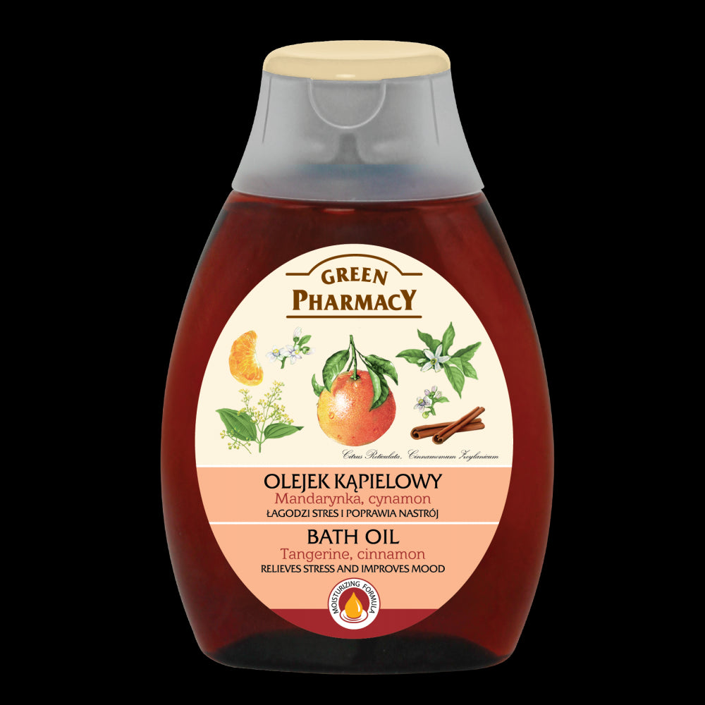 Green Pharmacy - olejek kąpielowy, mandarynka i cynamon, poj. 250 ml