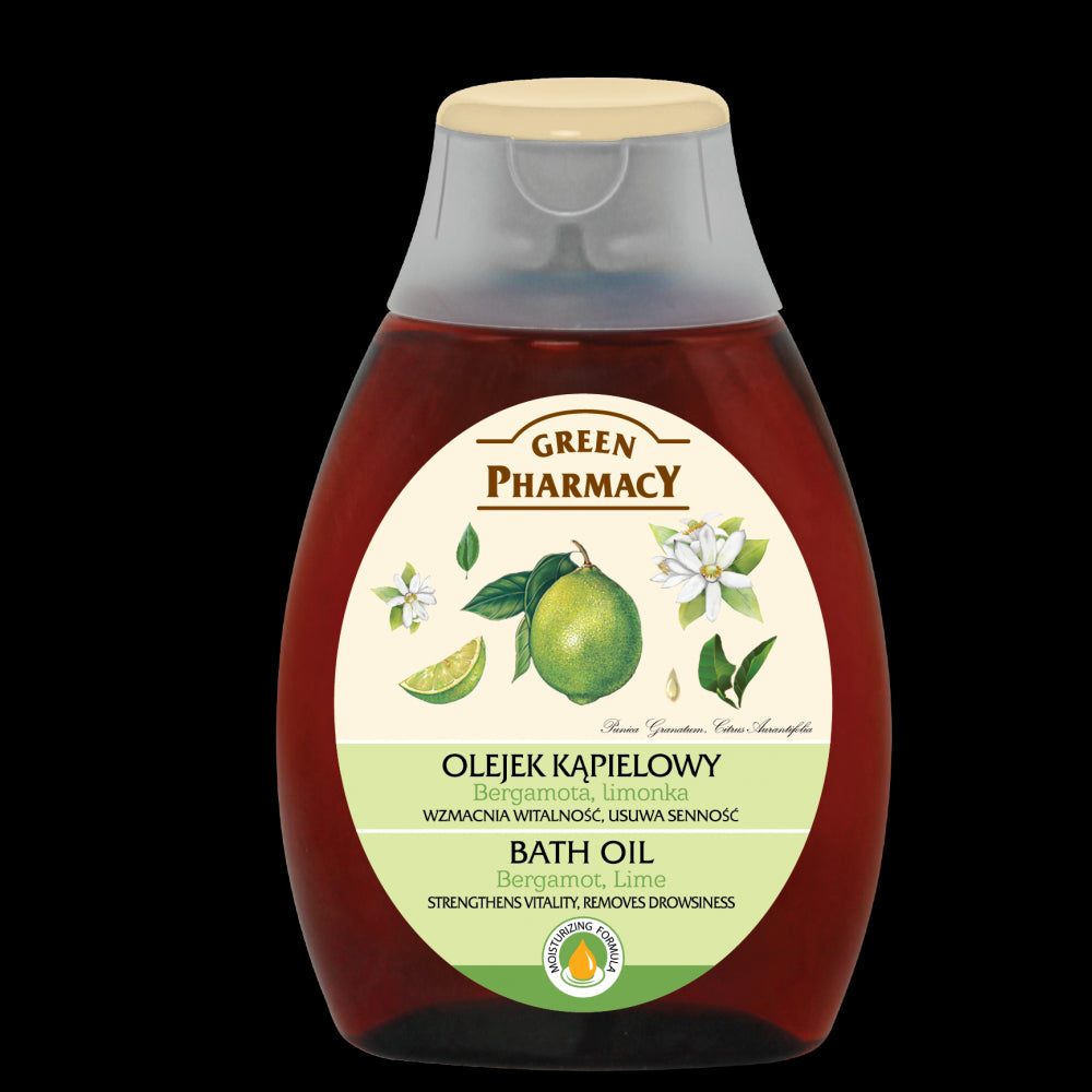 Green Pharmacy - olejek kąpielowy, bergamota i limonka, poj. 250 ml