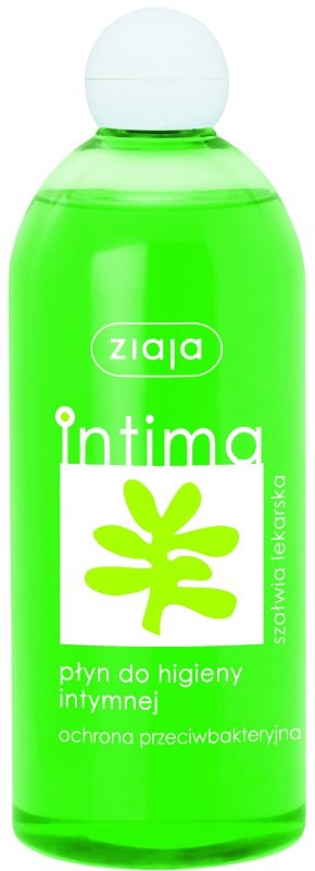 Intima - intimate hygiene liquid with clary sage, capacity 500 ml.