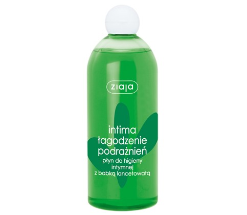 Intima - liquid for intimate hygiene with lance-leaved plantain, capacity 500 ml.