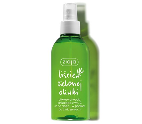 Olive tonic water with vitamin C, 200 ml capacity.