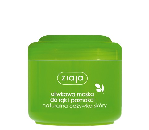 Olive hand and nail mask, 200 ml capacity.