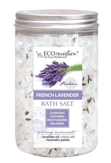 Eco Recipe French Lavender - Bath Salt 400 ml.