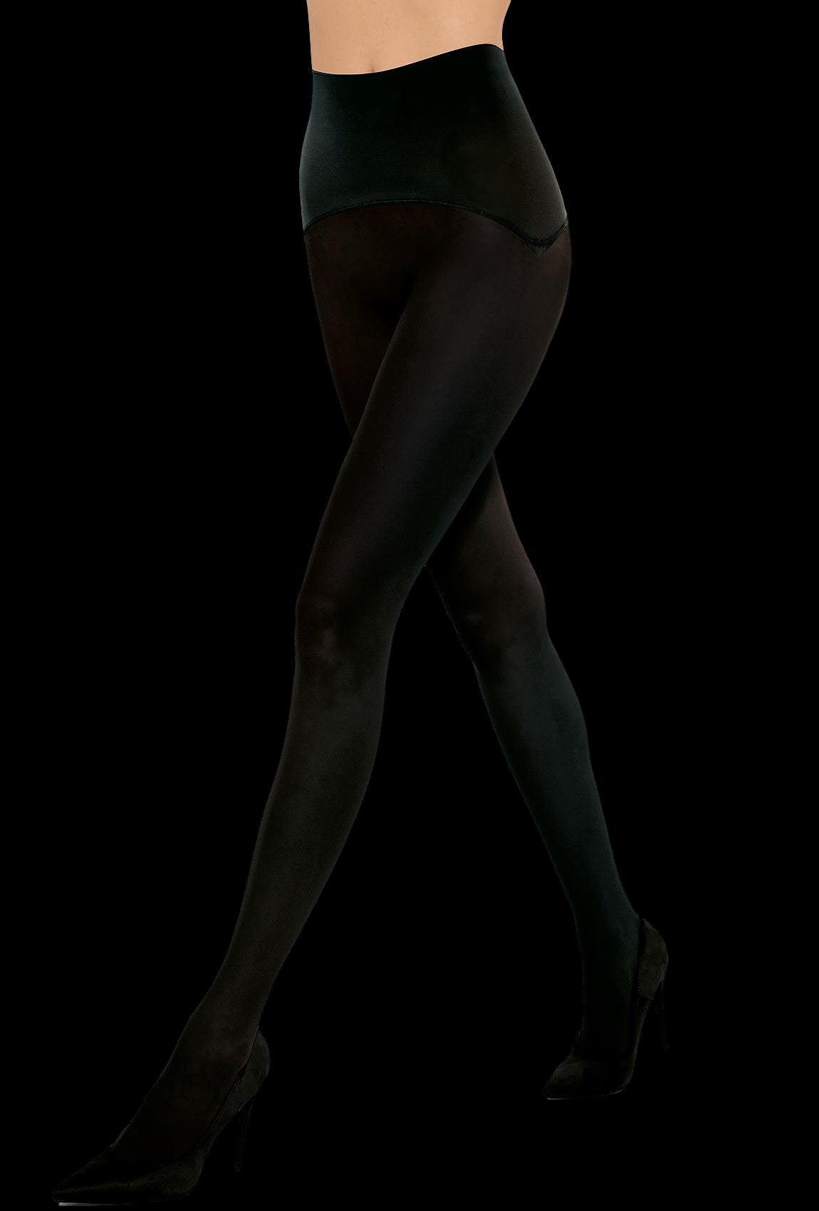 TALIA COMFORT - seamless tights with seamstress 80 DEN