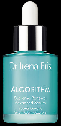 Advanced day/night restorative serum, 30 ml capacity.