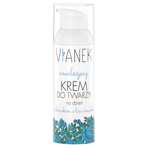 Vianek - nawilżający krem do twarzy na dzień do cery suchej i wrażliwej, pój. 50 ml