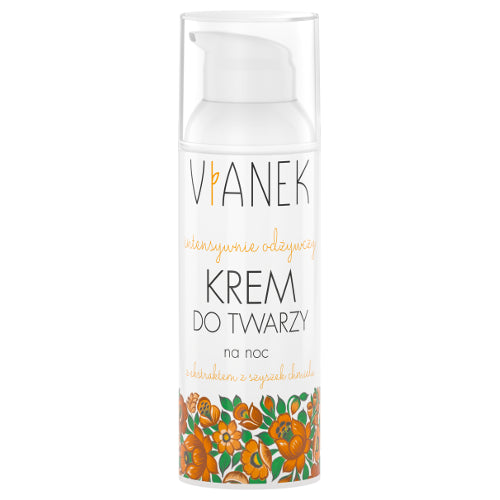 Vianek - intensywnie odżywczy krem do twarzy na noc do każdego rodzaju cery, poj. 50 ml