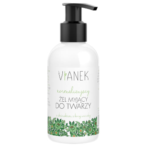 Vianek - normalizujący żel myjący do twarzy, pój. 150 ml