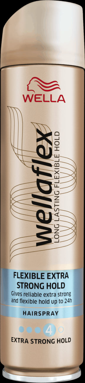 Wella Wellaflexible Extra Strong Hairspray 4/5, capacity 250 ml