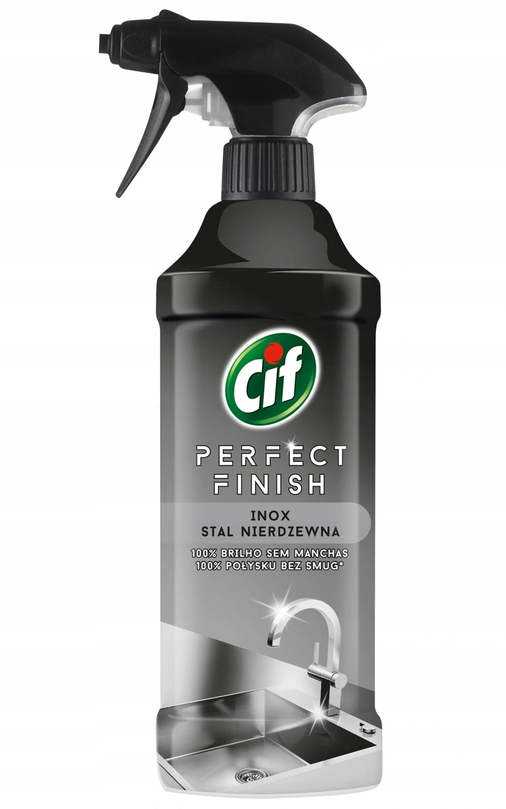 Cif - Perfect Finish, spray do usuwania osadu z kamienia, poj. 435 ml
