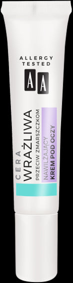 AA Moisturizing Eye Contour Cream for sensitive skin, fragrance free, 15 ml