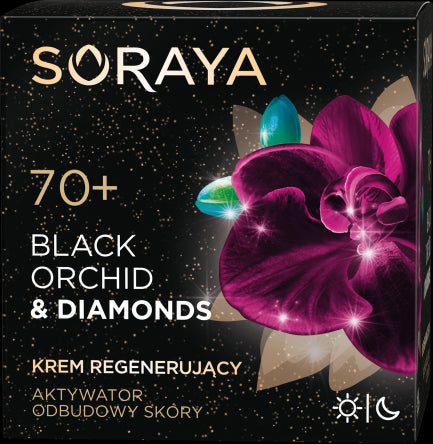 Soraya Black Orchid & Diamonds Day & Night Restorative Cream 70+, Volume 50 ml