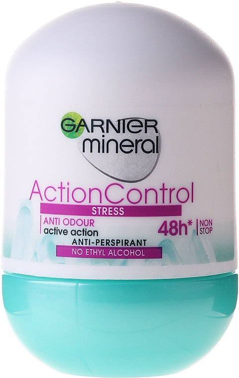 Garnier Mineral Action Control 48h - Stress, ball deodorant for women, 50 ml capacity