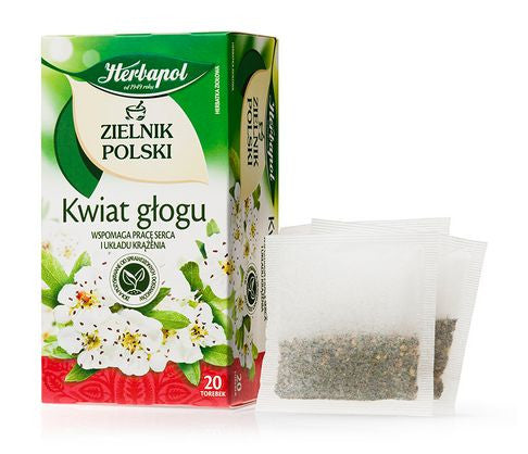 Polish Herbal - Hawthorn Blossom, herbal tea, 40 g (20 bags x 2 g)