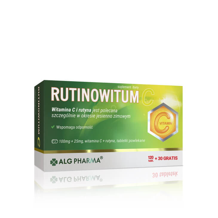 Rutinowitum C, dietary supplement, 120 tablets + 30 tablets as a gift