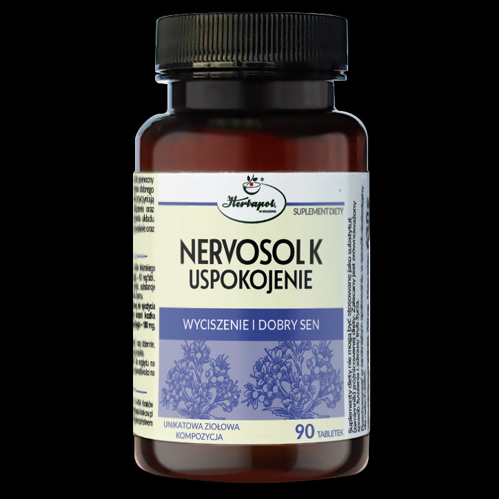 Nervosol K - Calming, herbal tablets, 90 pcs