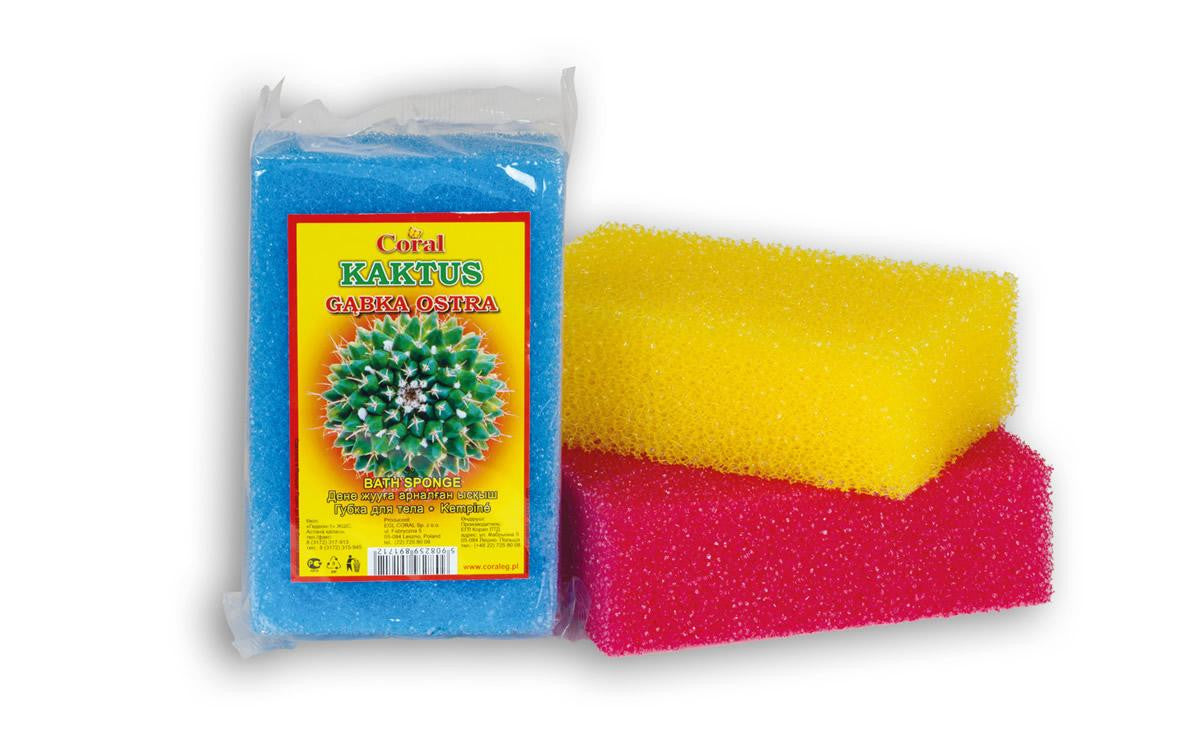 Coral - Cactus, sharp sponge, 1 pc.