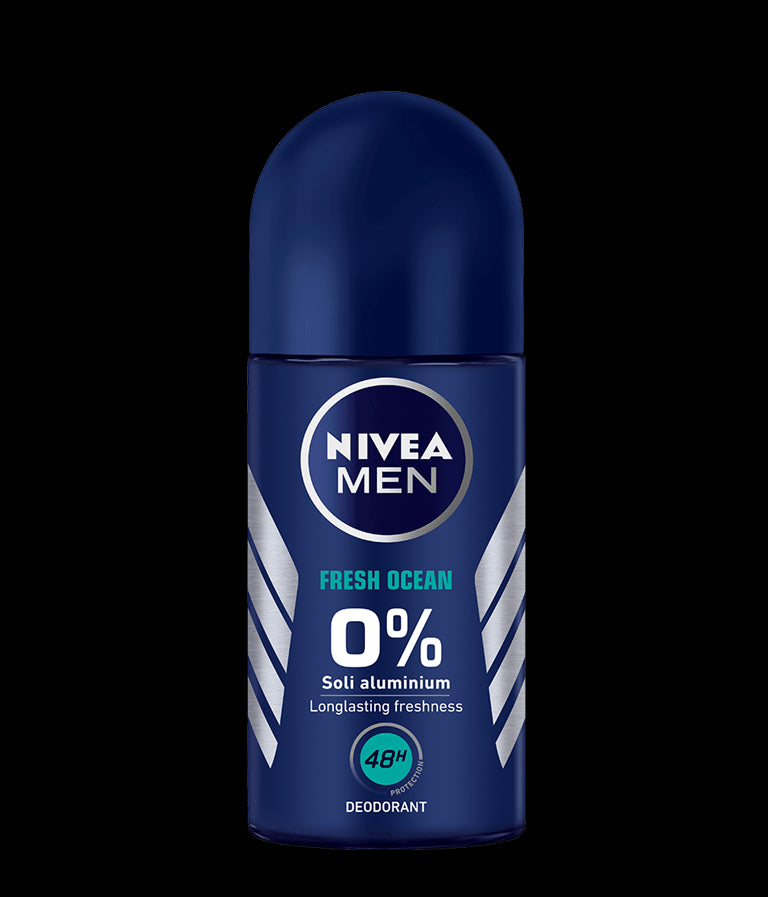Nivea Men Fresh Ocean roll-on deodorant with 0% aluminium salt, 50 ml