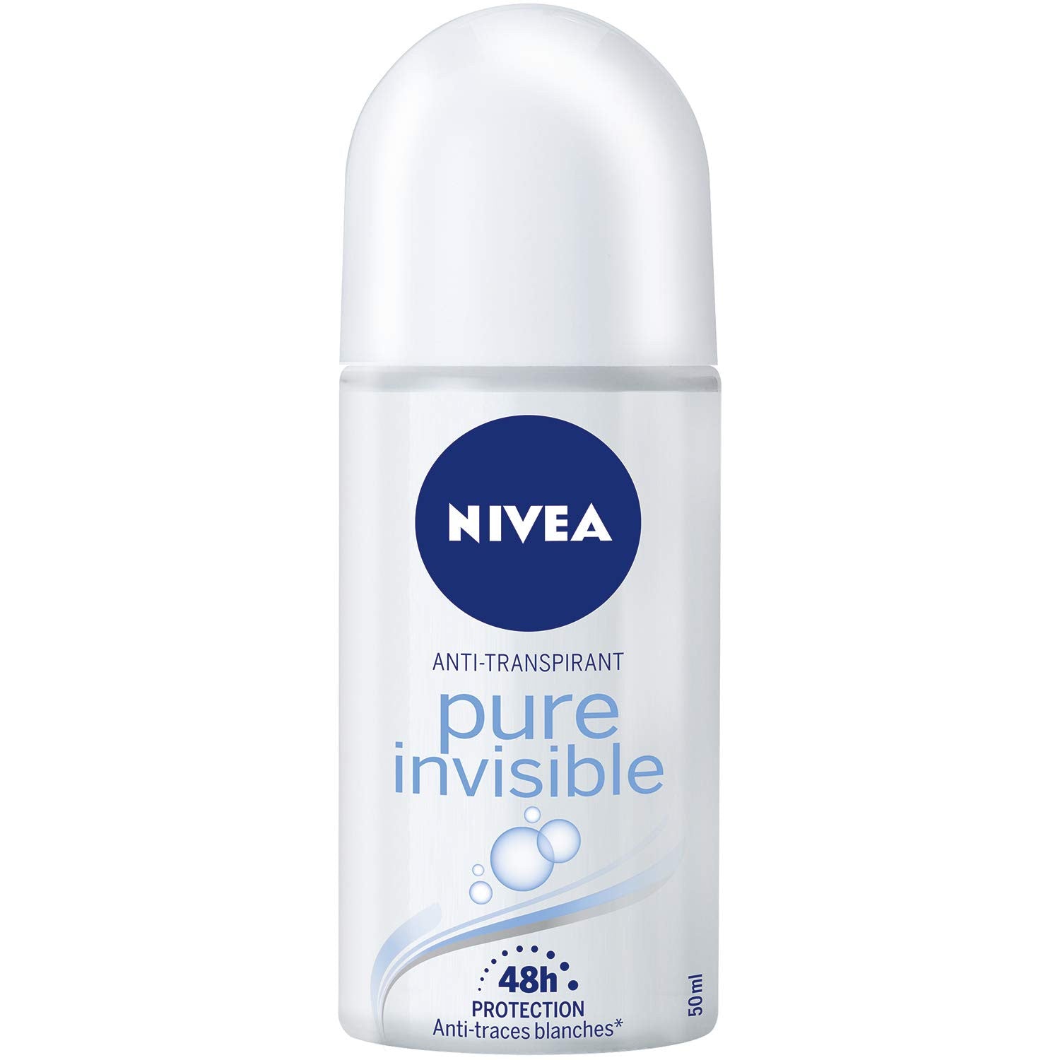 Nivea Pure Invisible 48h - antyperspirant roll on dla kobiet, poj. 50 ml
