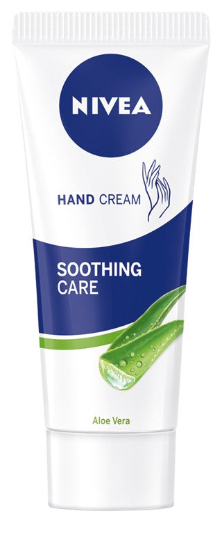 Nivea Soothing Care - kojący krem do rąk z ekstraktem z aloesu, poj. 75 ml