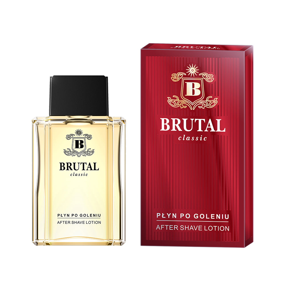 Brutal Classic - aftershave liquid for men, 100 ml capacity