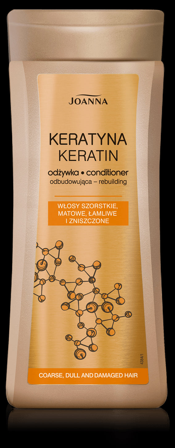 Joanna Keratyna - odżywka odbudowująca do włosów szorstkich, matowych i łamliwych, poj. 200 ml