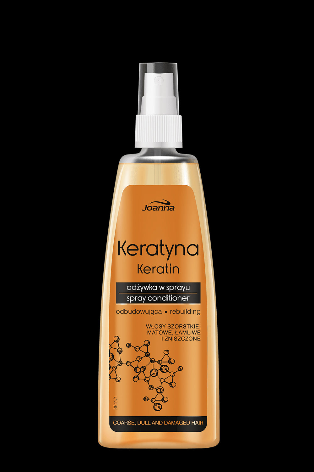 Joanna Keratyna - odżywka w sprayu do włosów szorstkich, matowych i łamliwych, poj. 150 ml