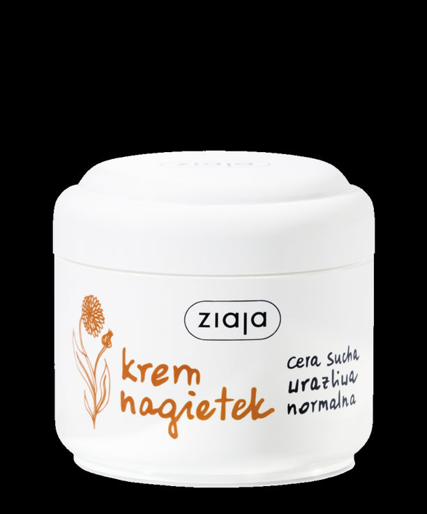 Ziaja Calendula - calendula semi-fat face cream, capacity 100 ml