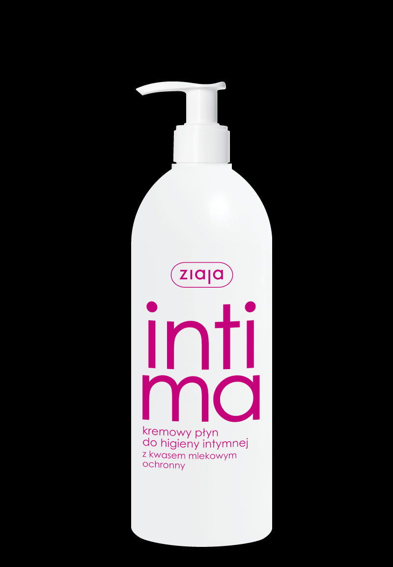 Ziaja Intima - creamy liquid with lactic acid, 200 ml capacity.