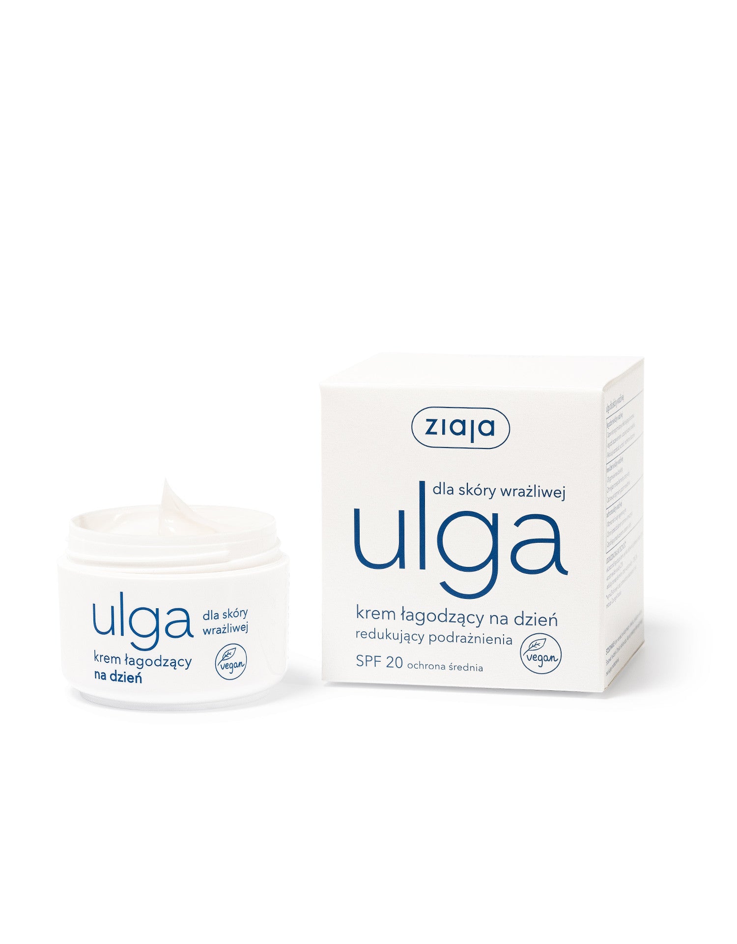 Ziaja Relief for sensitive skin - soothing day cream reducing irritation, 50 ml capacity